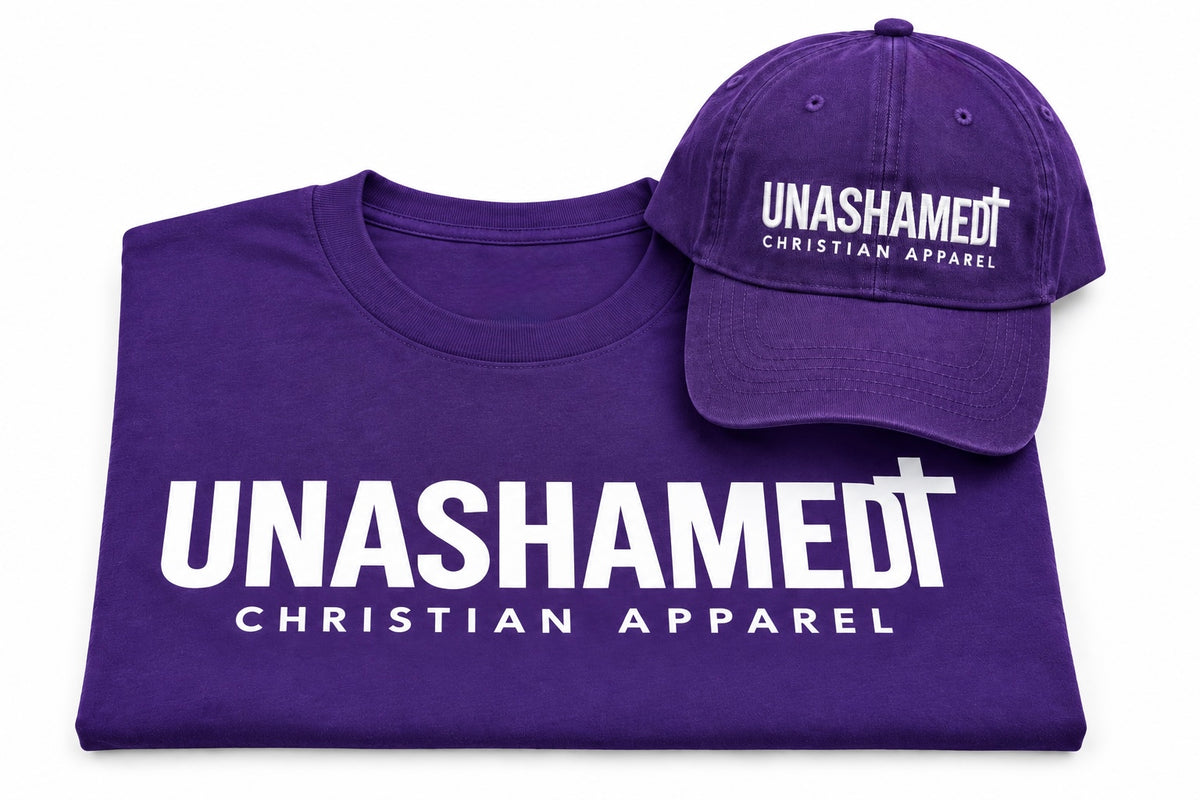 UNASHAMED T SHIRT AND HAT BUNDLE